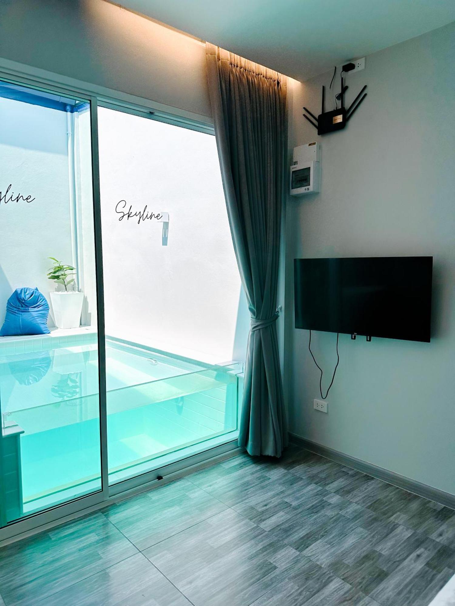 Skyline Resort Ban Khlong Lat Bua Khao Экстерьер фото
